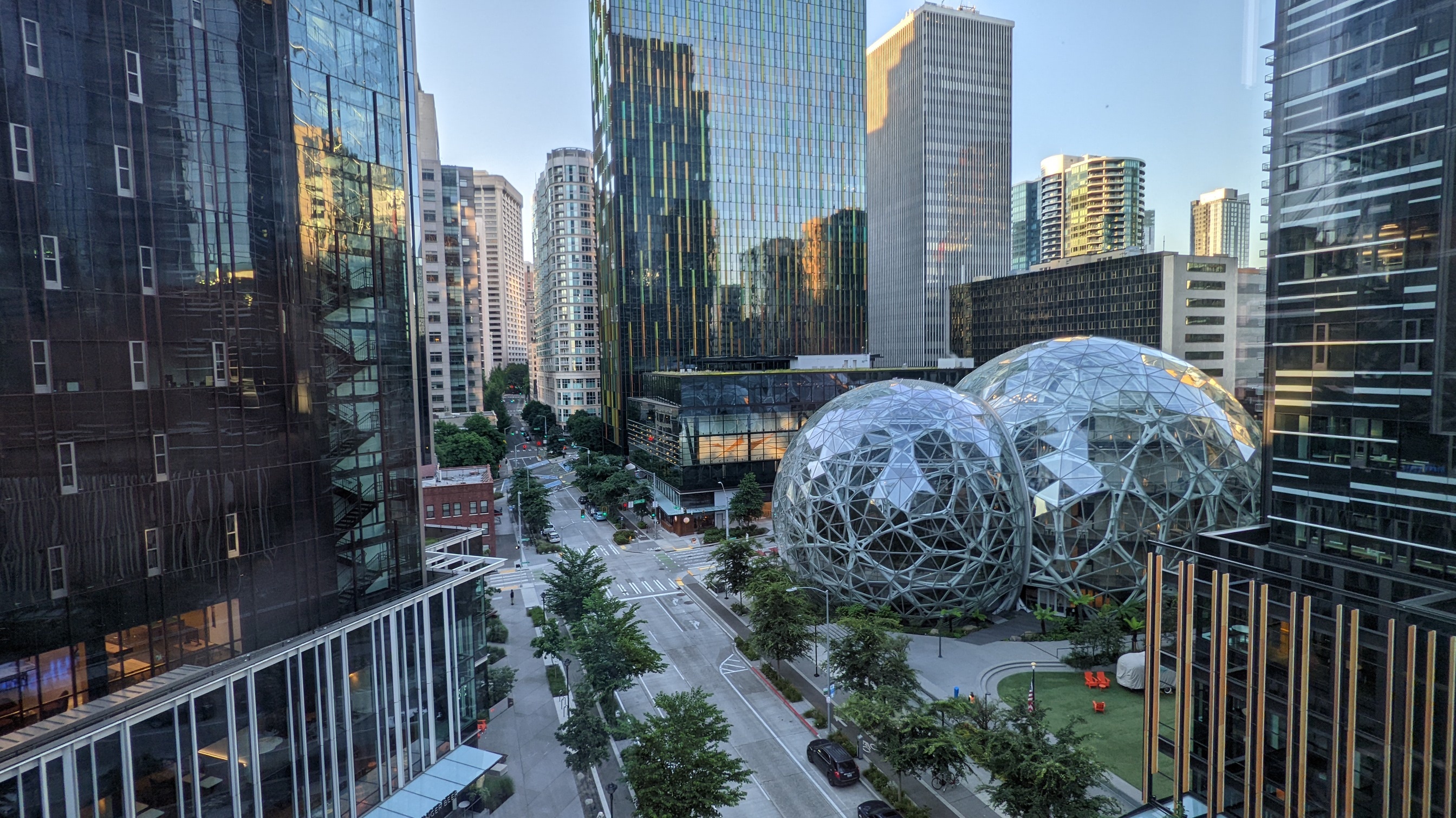 Amazon Headquarters Spheres in Seattle